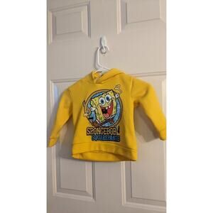 Nickelodeon Spongebob Squarepants Hoodie, Size 2/3, See Measurements